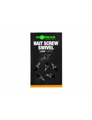 Émerillon Korda Bait Screw Swivel Large – natusport