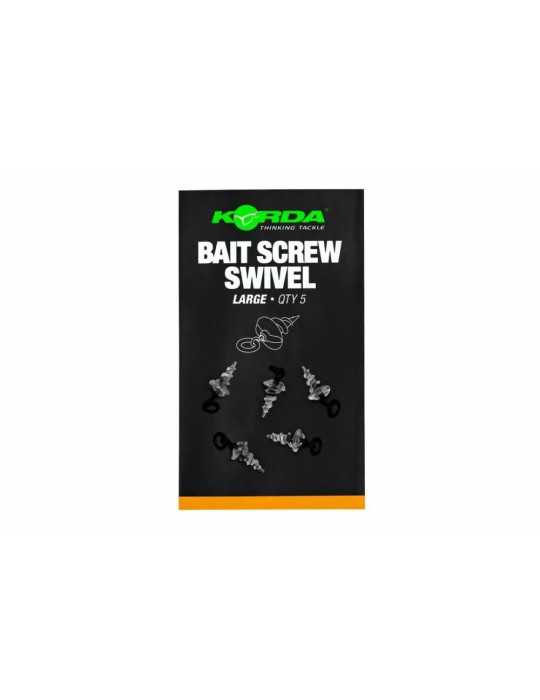 Émerillon Korda Bait Screw Swivel Large – natusport