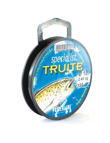 Fil Nylon Powerline Truite 150 m Ø 0.20 – natusport