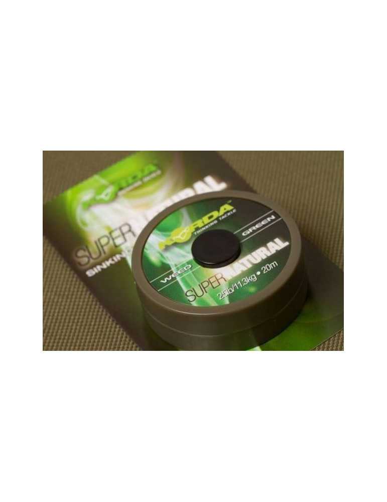Tresse Korda Super Natural Weed Green 25lb – natusport