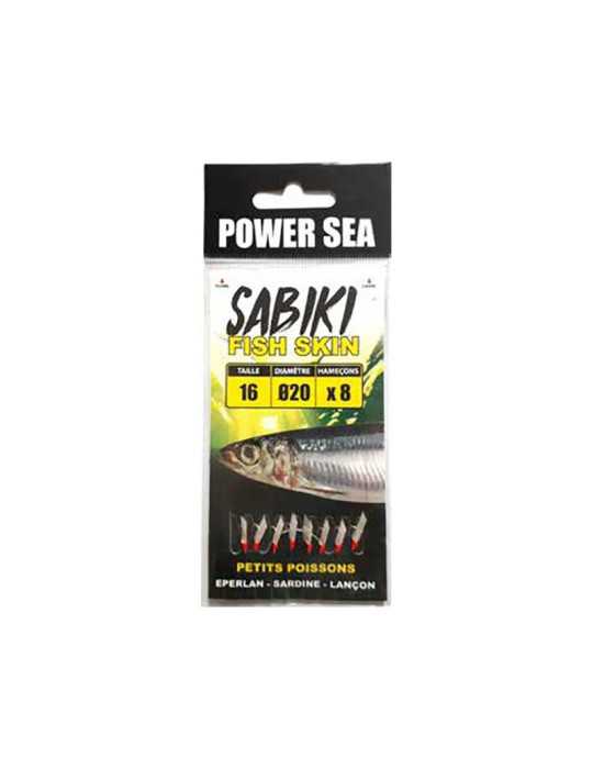 Montage Powerline Sabiki Fish Skin Taille 18 x8 – natusport