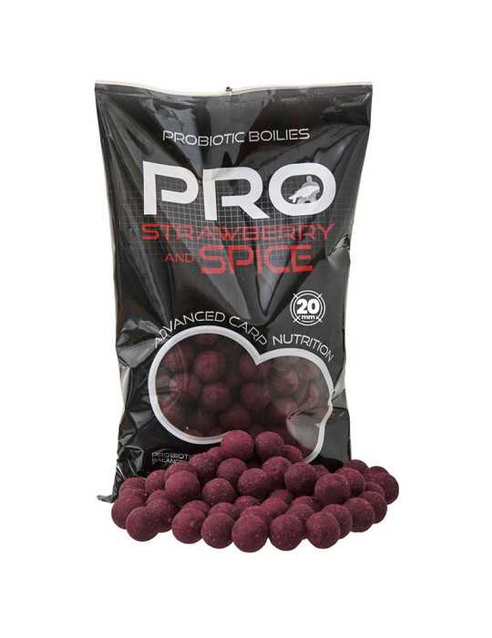 Bouillette Starbaits Probiotic Strawberry Spice