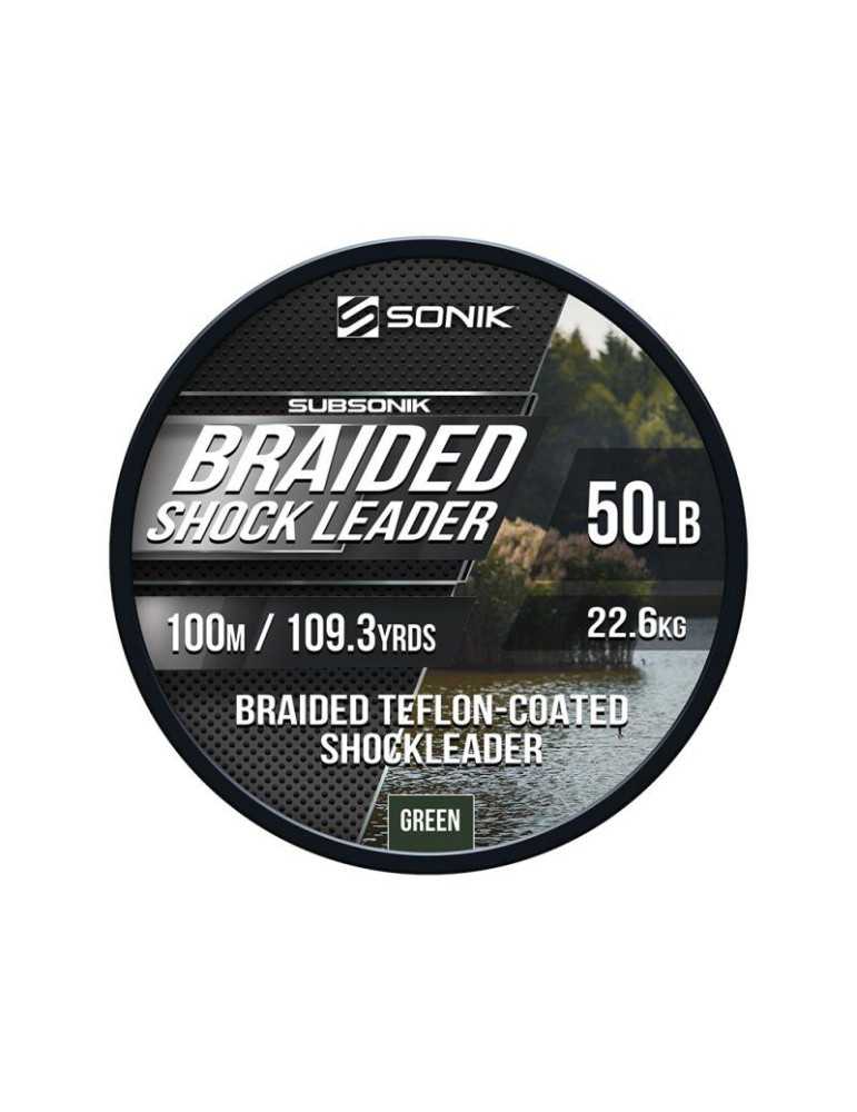 Tresse Sonik Shock Leader 50lb 50m – natusport