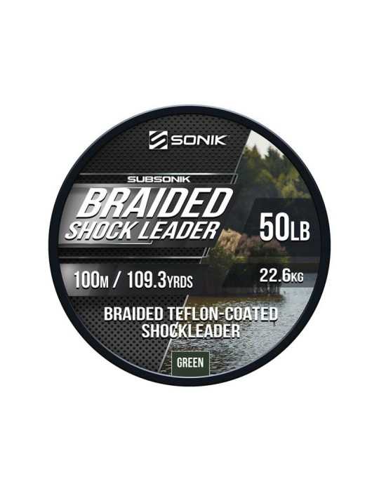 Tresse Sonik Shock Leader 50lb 50m – natusport