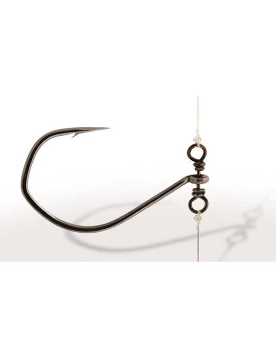 Hameçon Simple VMC 7119SH Drop Shot (x5) - 3 déclinaisons | Natusport