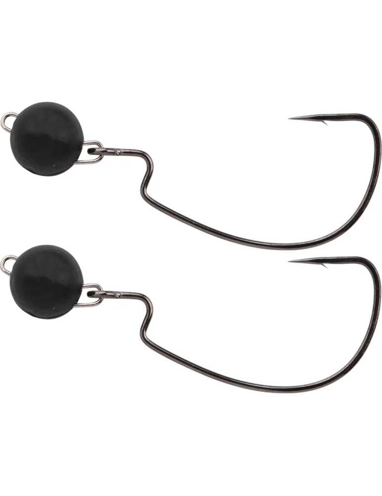 Tete Plombee Spro Rigged Bottom Black 5g 1/0 – natusport