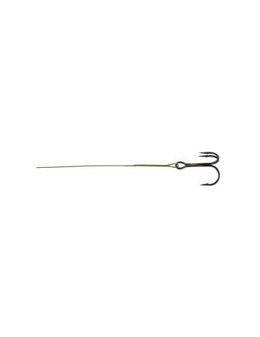 Bas de ligne acier VMC Nylflex C703 40cm (x3) - hamecon triple brochet