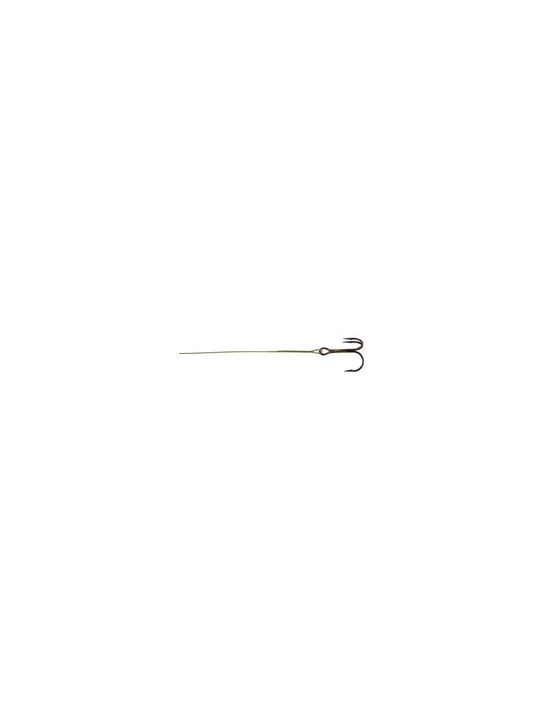 Bas de ligne acier VMC Nylflex C703 40cm (x3) - hamecon triple brochet