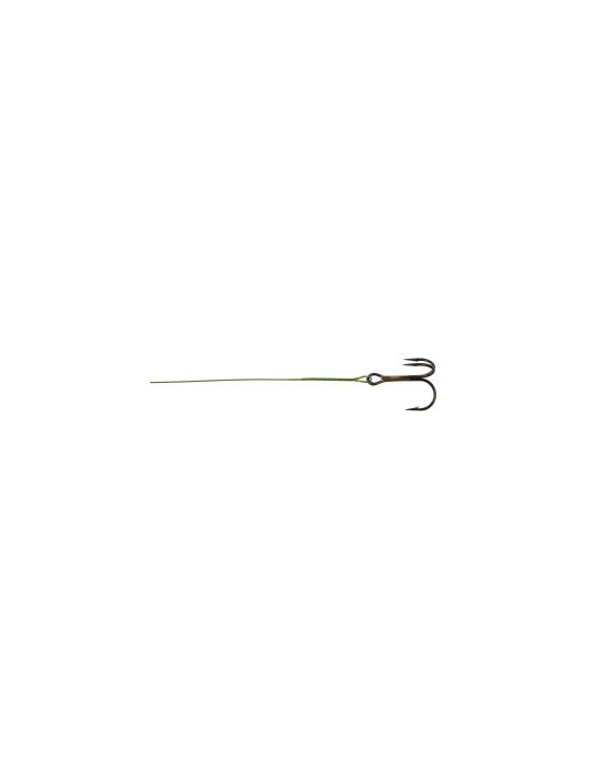 Bas de ligne acier VMC Nylflex C703 40cm (x3) - hamecon triple brochet