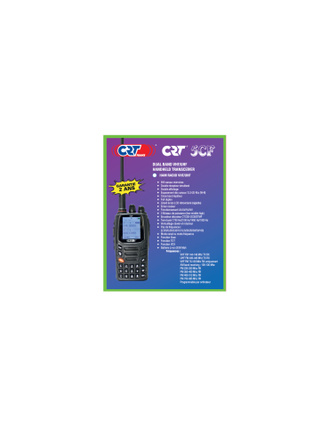Talkie-Walkie CRT 5CF Bibande – natusport