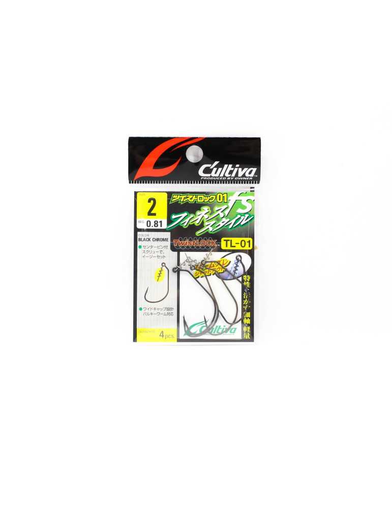 Hameçon Twist Lock TL-01 Taille 2 - Decoy