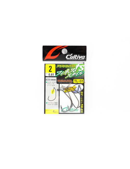 Hameçon Twist Lock TL-01 Taille 2 - Decoy