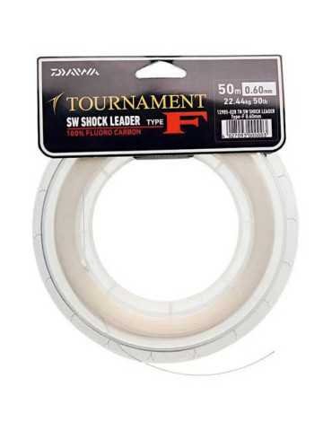 Fluorocarbone Daiwa Tournament SW Shock Leader 50 m 0,70 mm – Natusport