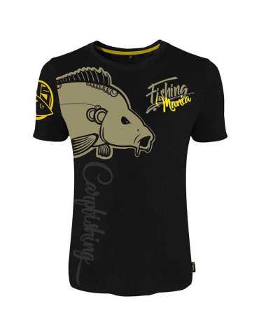 T-shirt Hot Spot Design Carp Fishing Mania M – natusport
