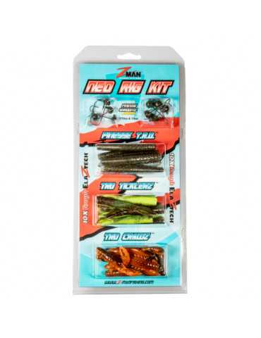 Kit Ned Rig Z-Man Hot Colors