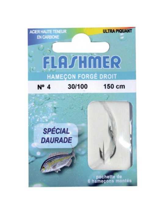 Hameçon Monté Flashmer Forgé Daurade – natusport