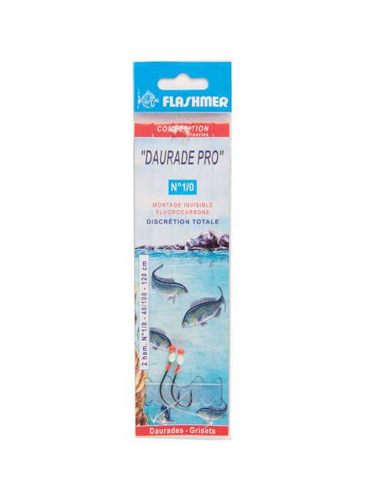 Montage Flashmer Bas de Ligne Dorade Surf – natusport