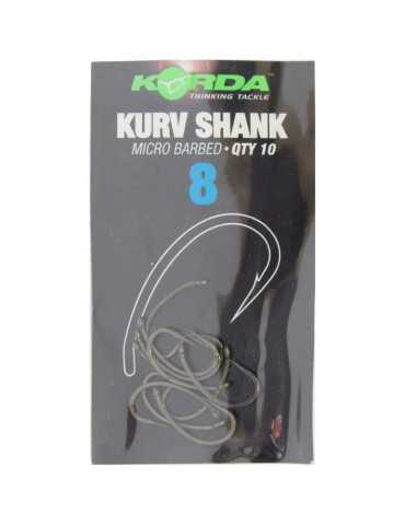 Hameçon Korda Kurv Shank Taille - 2 déclinaisons | Natusport 2