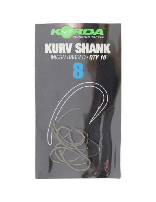 Hameçon Korda Kurv Shank Taille - 2 déclinaisons | Natusport