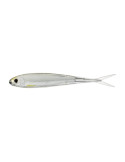Leurre Souple LiveTarget Twitch Minnow 100 mm Silver/Pearl