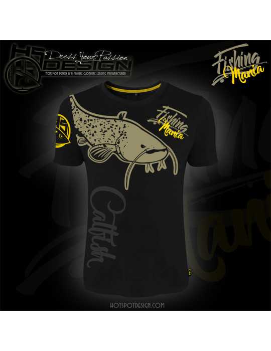 T-shirt Hot Spot Design Fishing Mania Catfish XL – natusport