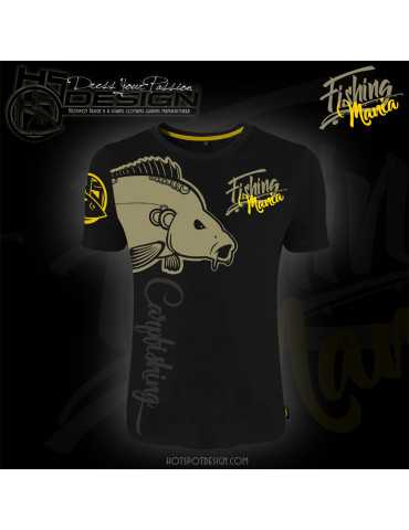 T-shirt Hot Spot Design Carp Fishing Mania XL – natusport