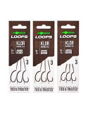 Montage Korda Loop Rig Klor Taille 4 Barbless – natusport