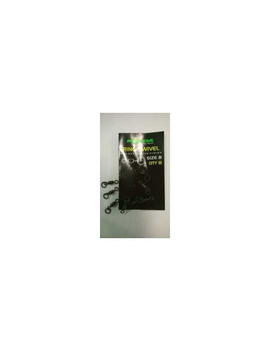 Émerillon Korda Ring Swivel Taille 8 (8 pcs) – natusport