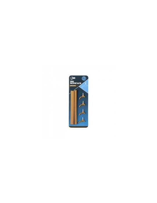 Montage Nash Zig Screws Brown – natusport