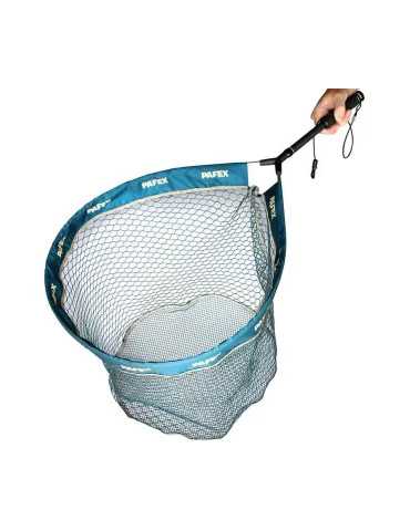 Epuisette Pafex Flynet Manche Carbone Filet Bleu Flottante
