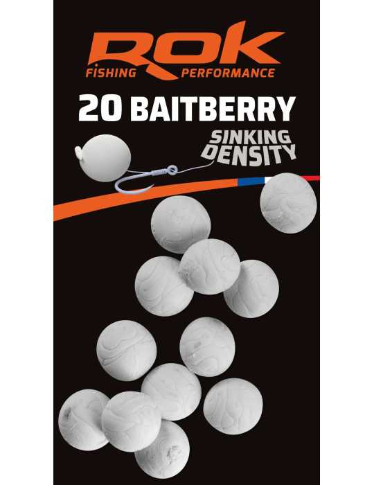 Bouillette Rok Baitberry Sinking 20 mm Blanc – natusport