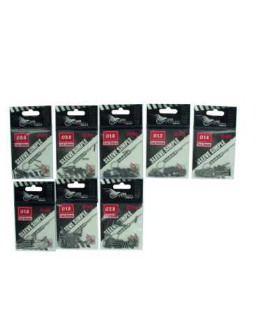 Sleeves Simples Powerline Black Nickel 1.4 mm (x30)