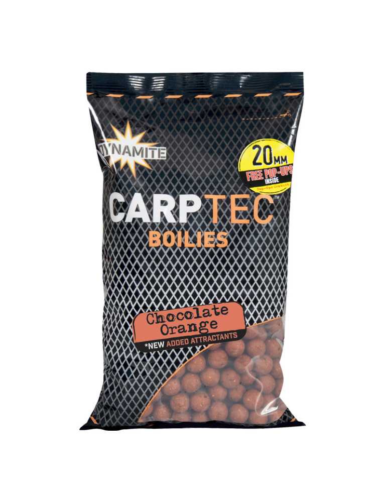 Bouillettes Dynamite Baits CarpTec Choco Orange 20mm 1,8kg – natusport