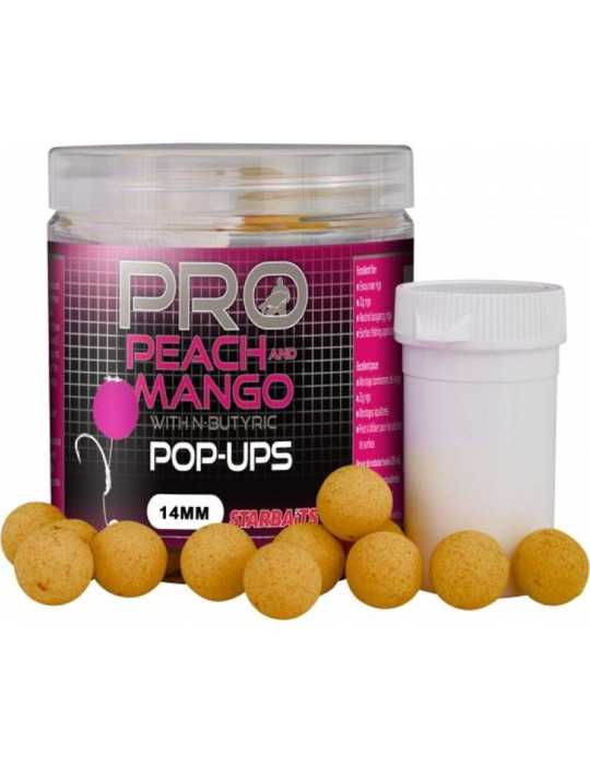 Pop Up Starbaits Pro Peach & Mango 12mm 50g