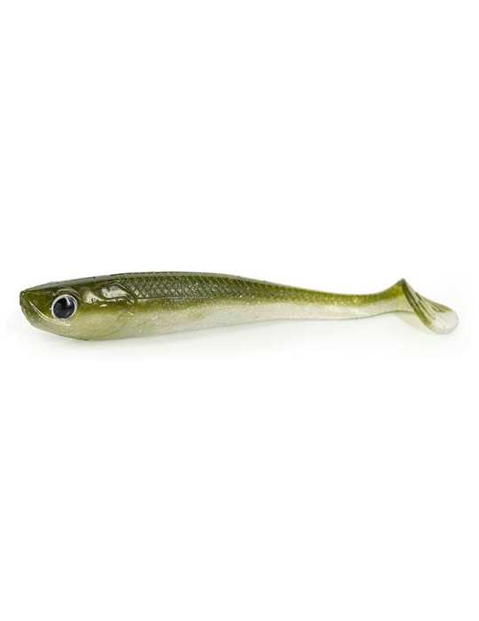 Leurre Souple Molix RT Shad Slim 4" Green Herring