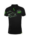 Polo Hot Spot Design Black Bass Mania XXL – natusport