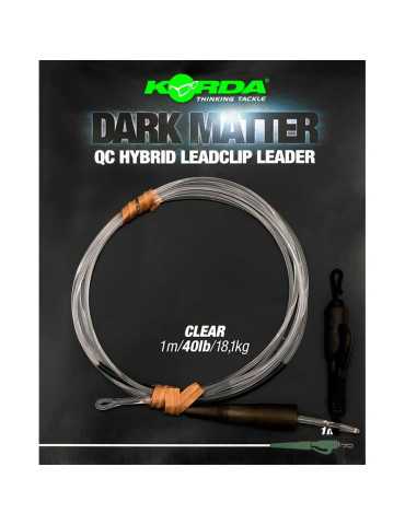 Montage Korda Lead QC Hybrid Clip Dark Matter Clear – natusport