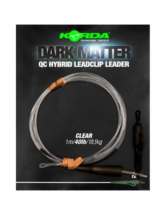 Montage Korda Lead QC Hybrid Clip Dark Matter Clear – natusport