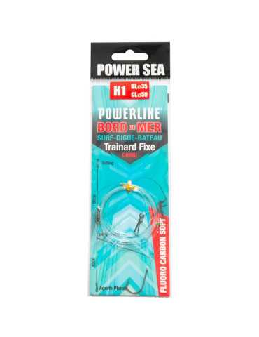 Montage Powerline Bas de Ligne Traînard Hameçon 2 – natusport