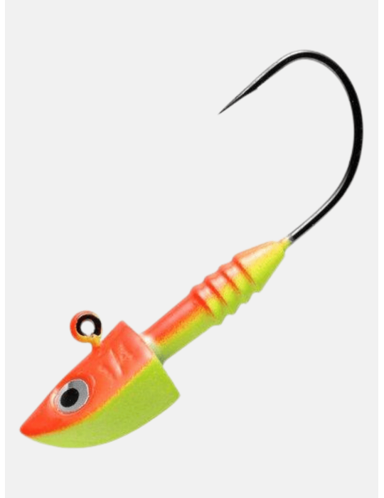 Tête Plombée Berkley BP 1/4 oz Hameçon Owner 1/0 Jig 405 Fluo – natusport