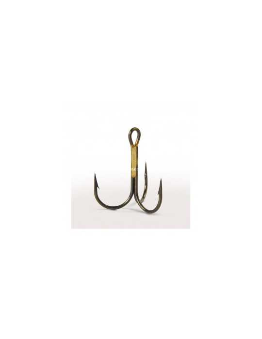 Hameçon Triple VMC 9649 Bronze N6 x10 – natusport