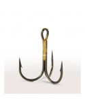 Hameçon Triple VMC 9649 Bronze N6 x10 – natusport