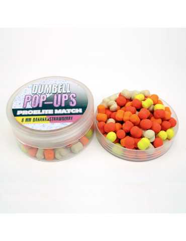 Appât Pop Up Pro Elite Baits Hook Feeder Banana & Strawberry 8mm 25gr