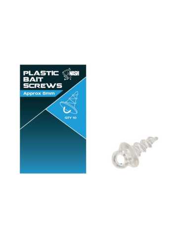 Vis à Esche Nash Plastic Bait Screw 8mm