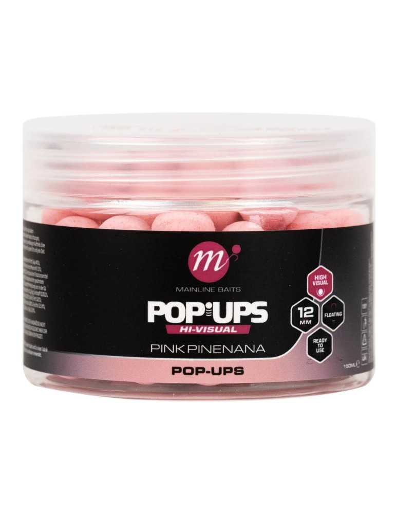 Amorce Mainline Pop-Up Pinenana Rose 12mm – natusport