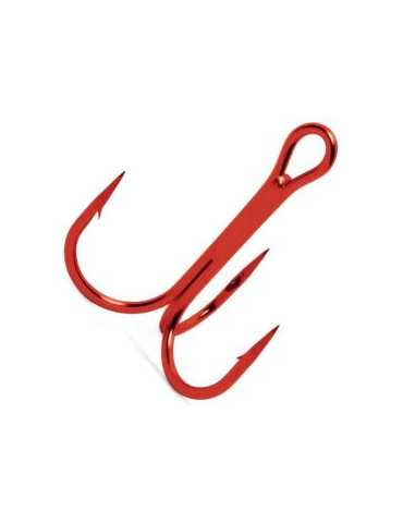 Hameçon Triple VMC 8540 Red N6 x10 – natusport