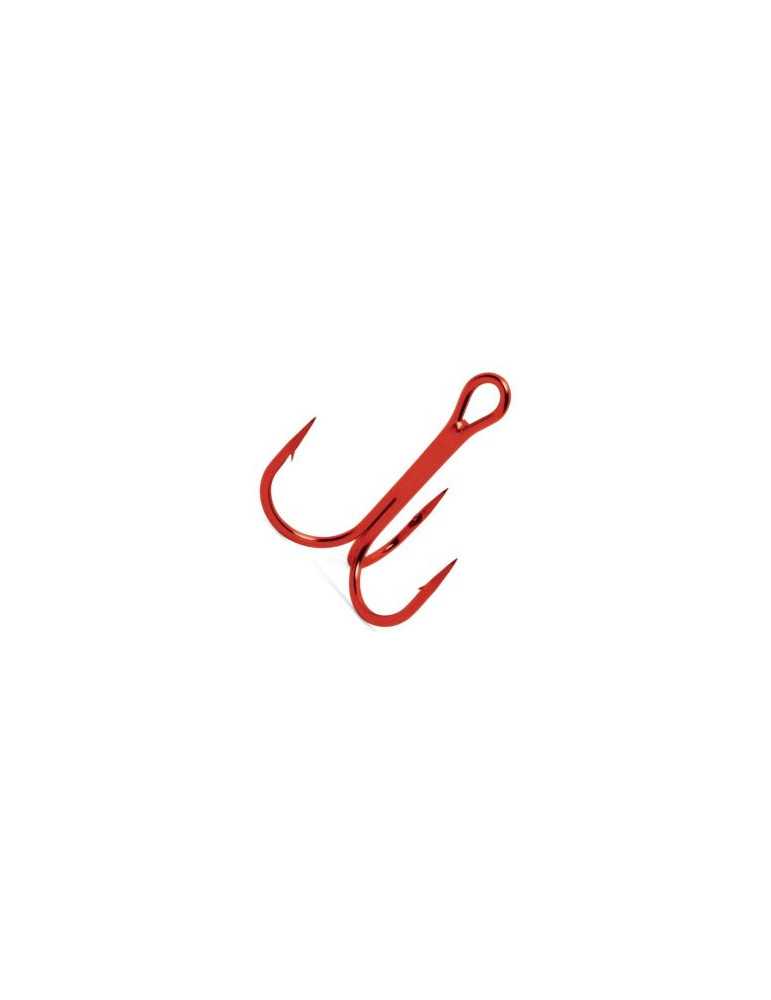 Hameçon Triple VMC 8540 Red N6 x10 – natusport