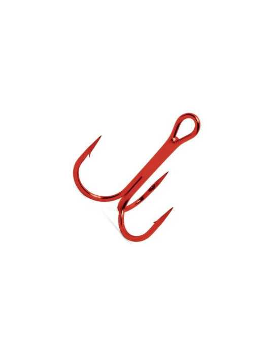 Hameçon Triple VMC 8540 Red N6 x10 – natusport