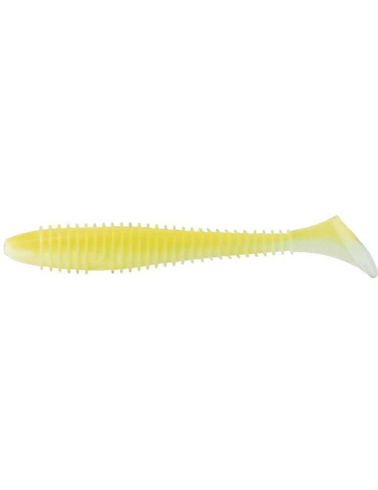 Leurre Souple Keitech Swing Impact Fat 2.8" White Chartreuse S14 | Nat – natusport