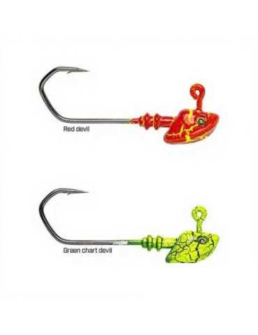 Tête Plombée Sabot Adam's Red Devil 6/0 28g